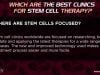Which are the best clinics for Stem Cell Therapy?