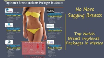 Top Breast Implants Packages in Mexico – No more Sagging Breasts!
