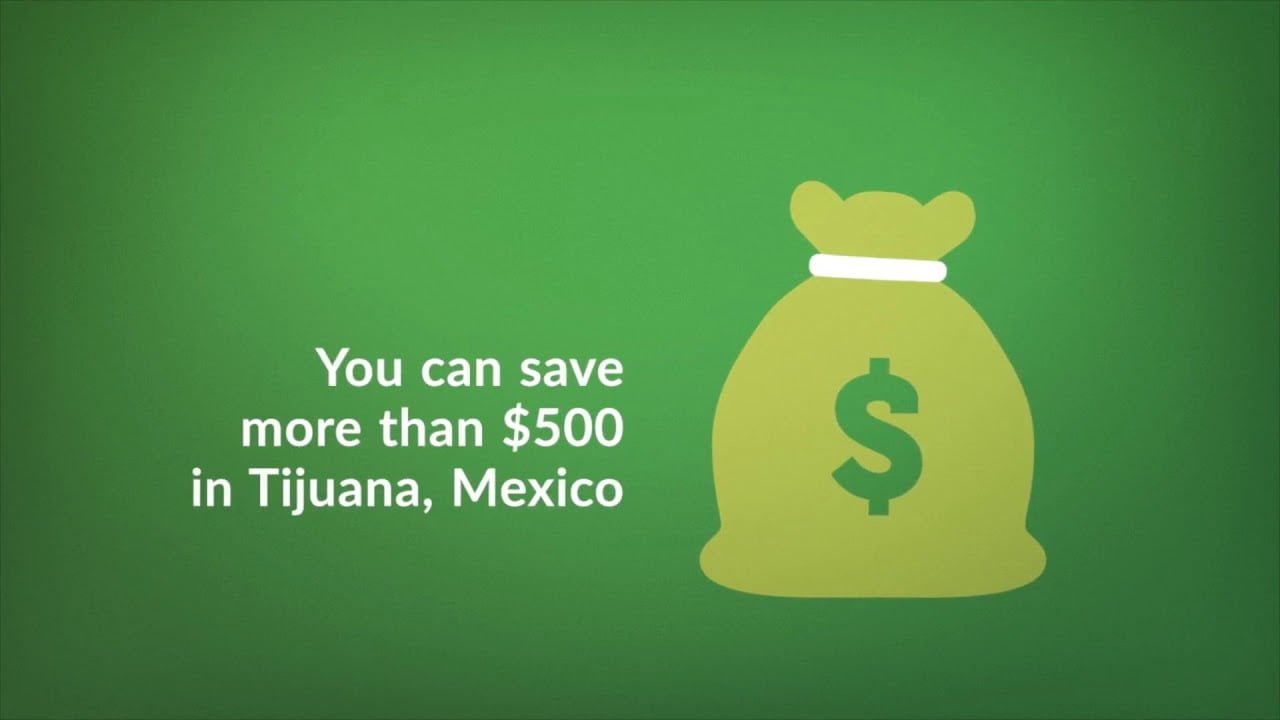 What is the Average Cost for Gum Contouring in Tijuana, Mexico?